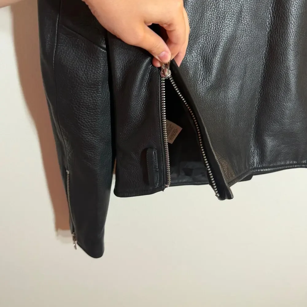 Madewell Faux Leather Moto Jacket